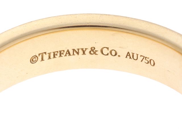 TIFFANY&CO ティファニー 指輪 T TWO ナロー リング K18 イエロー