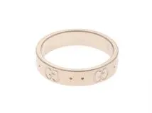 GUCCI グッチ アイコンリング K18 ホワイトゴールド 3.6g 9号