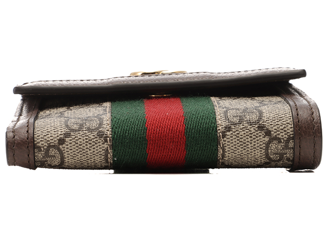 GUCCI グッチ オフィディア GGフレンチフラップウォレット ベージュ