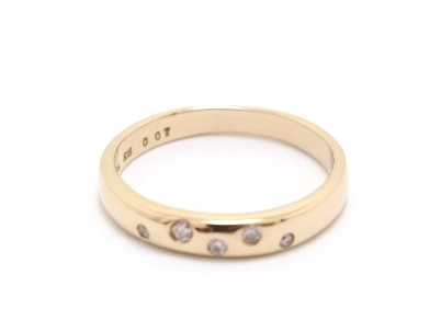 美品 スタージュエリー K18PG ダイヤ計0.45ct リング 指輪中古品です