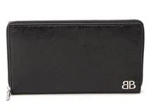 Balenciaga バレンシアガ ブラック Monaco コンチネンタルウォレット