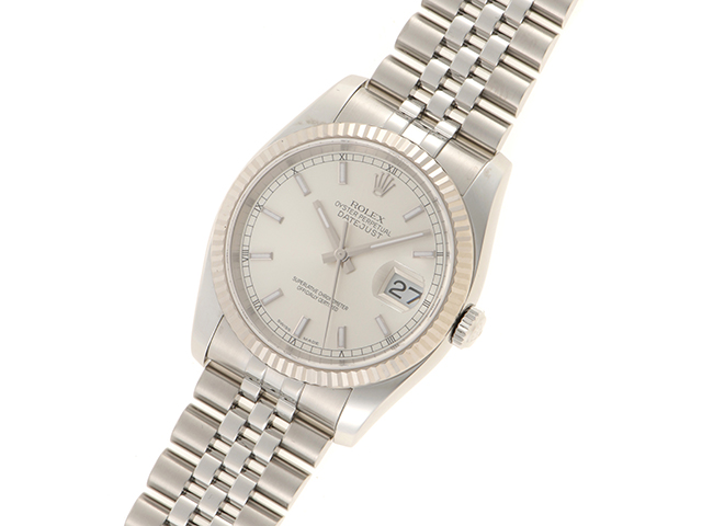 ROLEX ロレックス デイトジャスト 116234 WG/SS ステンレス