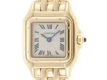 Cartier カルティエ 腕時計 パンテールSM スモールモデル W25022B9 K18イエローゴールド クォーツ【472】SJ