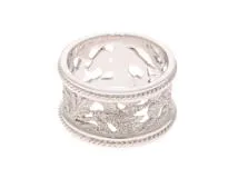 JEWELRY ジュエリー リング YANES ヤーネス K18ホワイトゴールド 9.5g