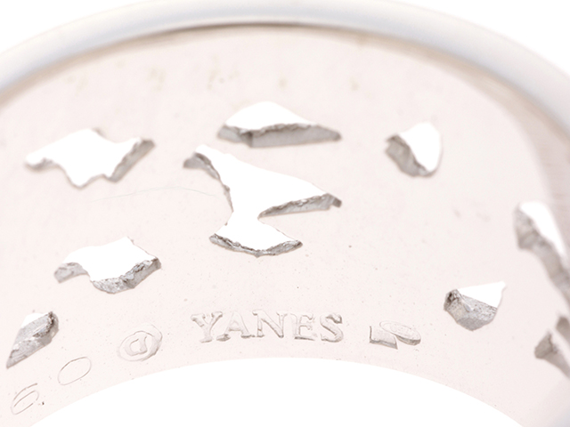 JEWELRY ジュエリー リング YANES ヤーネス K18ホワイトゴールド 9.5g #13.5 2141100585672 【472】H  の購入なら「質」の大黒屋（公式）