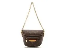 LOUIS VUITTON ルイヴィトン モノグラム ミニ バムバッグ M82335 LOUIS VUITTON ルイヴィトン モノグラム ミニ バムバッグ M82335