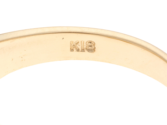 JEWELRY ノンブランドジュエリー リング 8号 K18/ダイヤモンド