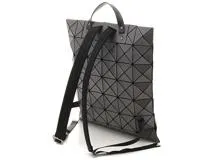 イッセイミヤケ ISSEY MIYAKE バオバオリュック グレー/ブラック PVC/ナイロン  BB01－AG691【460】2141100587676 の購入なら「質」の大黒屋（公式）