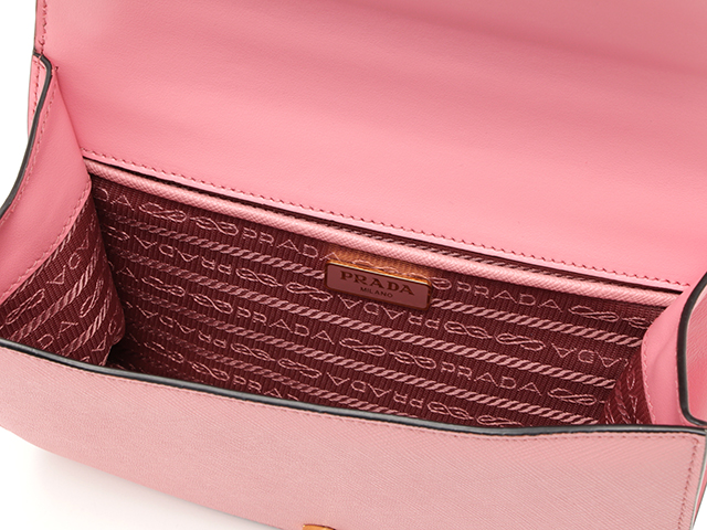 PRADA プラダ アウトレット品 チェーンショルダーバッグ ピンク