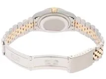 W番　ROLEX 　ロレックス　デイトジャスト 16233　K18YG/SS　ゴールド文字盤　メンズ　腕時計（2141100591444）【200】C