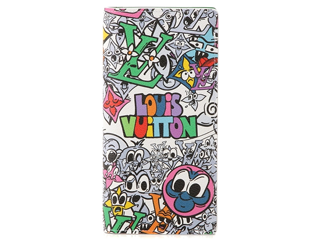 LOUIS VUITTON　ルイヴィトン　ポルトフォイユ･ブラザ　モノグラム･コミック　M82011　製造番号無し【472】2141100596951