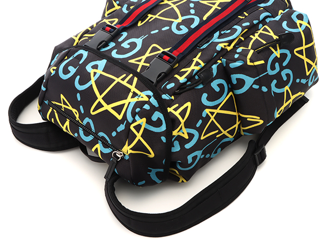 GUCCI グッチ リュックサック ゴースト バッグパック 429037 ブラック