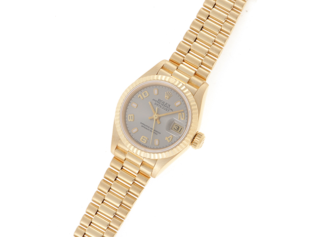 正規 ROLEX ロレックス 時計 デイトジャスト 69178 シルバー文字
