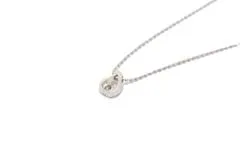 JEWELRY ノンブランドジュエリー デザインネックレス K18WG ホワイトゴールド ダイヤモンド 0.10ct 【460】2141100608364