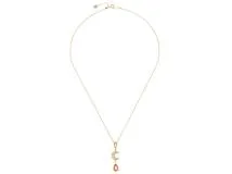 JEWELRY　ノンブランド　ジュエリー　ネックレス　ゴールドK18　シトリン1.55カラット　重量4.3g　【472】HG