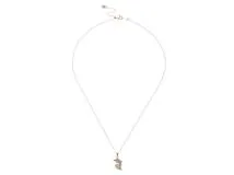 JEWELRY ノンブランドジュエリー ネックレス 海豚 K18ピンクゴールド ダイヤモンド0.49/0.20カラット 重さ約2.8g【472】SJ