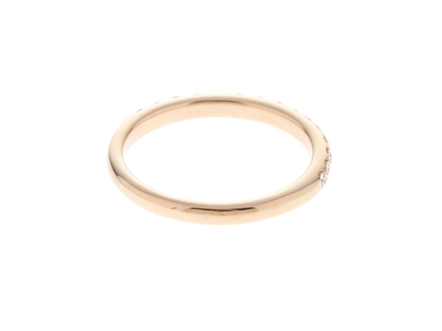 4℃ ヨンドシー リング K18PG ダイヤ 約1.8g 約6.5号 2141100626900【432】