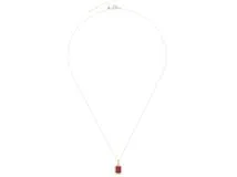 JEWELRY　ジュエリー　ネックレス　K18　イエローゴールド　ルビー1.20ct　ダイヤモンド0.233ct　約2.2g　2141100627020【207】