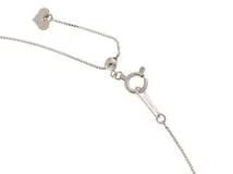 JEWELRY　ノンブランドジュエリー　ネックレス　PT900/PT850　プラチナ　オパール1.63ct　ダイヤモンド0.12ct　約3.7g　2141100628683【207】