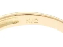 JEWELRY　ジュエリー　リング　K18 　ゴールド　9号  　ルビー　ダイヤモンド  　 約2.0g 　 2141100632666【208】