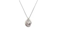 4℃ ヨンドシー 2014年Xmas限定 ネックレス PT850 プラチナ ダイヤモンド 0.115ct 【460】2141100632925