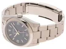 ランダムシリアル　2020年ギャラ　ROLEX　ロレックス　オイスターパーペチュアル　116000　ステンレス　ブルー369文字盤　男性用自動巻時計【473】