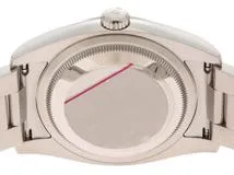 ランダムシリアル　2020年ギャラ　ROLEX　ロレックス　オイスターパーペチュアル　116000　ステンレス　ブルー369文字盤　男性用自動巻時計【473】