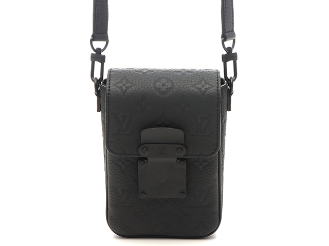 ルイヴィトン　Sロック ヴェルティカル・ウェアラブル ウォレット　ショルダー　黒 ルイ・ヴィトン LOUIS VUITTON Sロック ヴェルティカル
