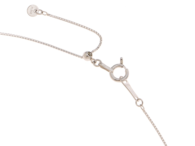 JEWELRY　ジュエリー　ネックレス　PT850/PT950プラチナ　ルビー0.22/ダイヤモンド0.21  　重さ3.6g  　【472】HA