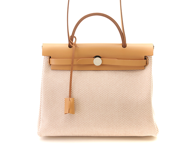 HERMES バッグ　ショルダーバッグ　布素材 HERMES HERMES(エルメス) ALINE TOILE CHEVRON (ショルダー