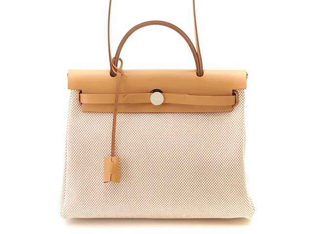 m*e様 エルメス　ゴールド バングル ベージュパネル エルメス(Hermes) エルメス バングル クリッククラックPM GPメッキ