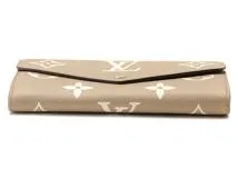 Louis Vuitton ルイヴィトン ポルトフォイユ・サラ クリーム色 LOUIS VUITTON ルイヴィトン 長財布 ポルトフォイユ サラ