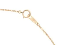 JEWELRY　ジュエリー　ネックレス　K18イエローゴールド　ルビー0.25ct　ダイヤモンド0.39ct　約3.7g　2141100647196【432】