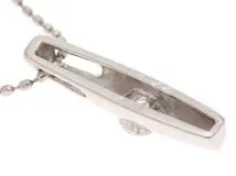 JEWELRY　ジュエリー　ネックレス　PT850/PT900プラチナ　ダイヤモンド0.14　2.0g　2141100647462　【471】L