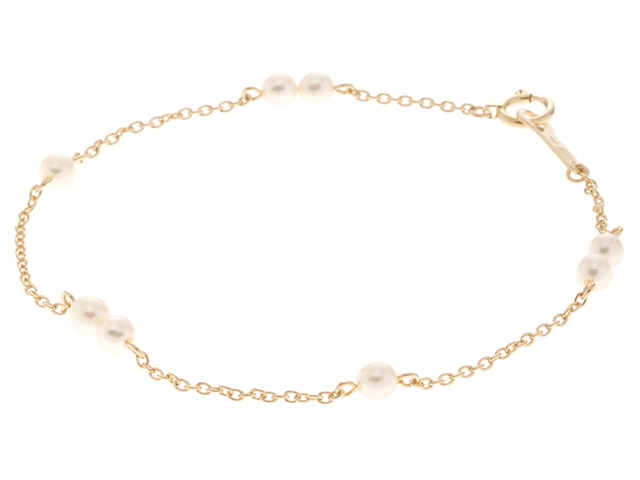 TASAKI タサキ ブレスレット K18イエローゴールド パール 約1.7g