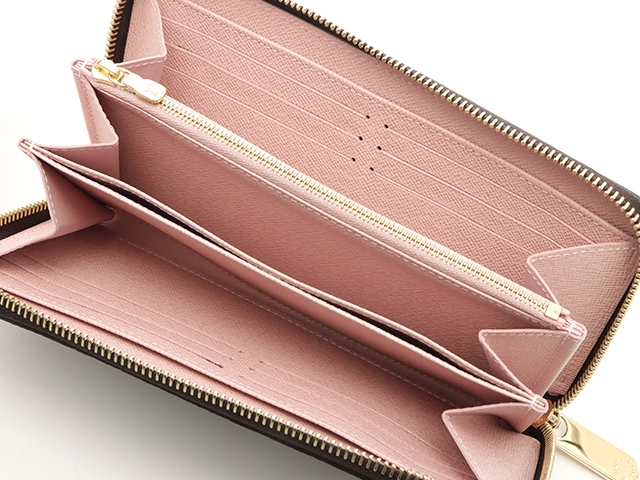 LOUIS VUITTON　　ルイヴィトン　　ジッピー・ウォレット　　モノグラム　　ローズバレリーヌ　　M41894　　【436】　　2141100655412