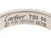 Cartier　カルティエ　ミニラブリング　WG　ホワイトゴールド　50号　実寸9.5号　【433】