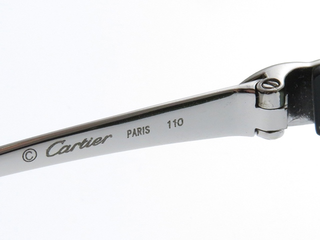 Cartier カルティエ サングラス パンテール リムレス ブラック