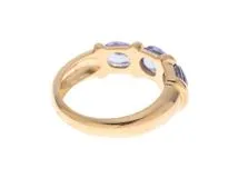 JEWELRY　ジュエリー　 　リング　K18イエローゴールド　　タンザナイト（ゾイサイト） 　5.5g　#11.5　2141200299899【472】H