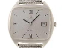 OMEGA オメガ 腕時計 162.047 デ・ビル スクエア Cal.1002 ステンレス シルバー文字盤 自動巻き 現状販売【472】SJ
