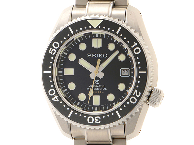 SEIKO セイコー プロスペックマリンスター プロフェッショナル SBDX023/8L35-00R0 ブラック SS 【205】  の購入なら「質」の大黒屋（公式）