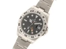 2016年国内正規品 ROLEX ロレックス 腕時計 エクスプローラー2 216570 ブラック文字盤 ステンレス 自動巻き 鏡面【472】SJ