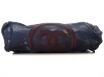 シャネル CHANEL ソルド品 リュックサック ネイビー／ピンク