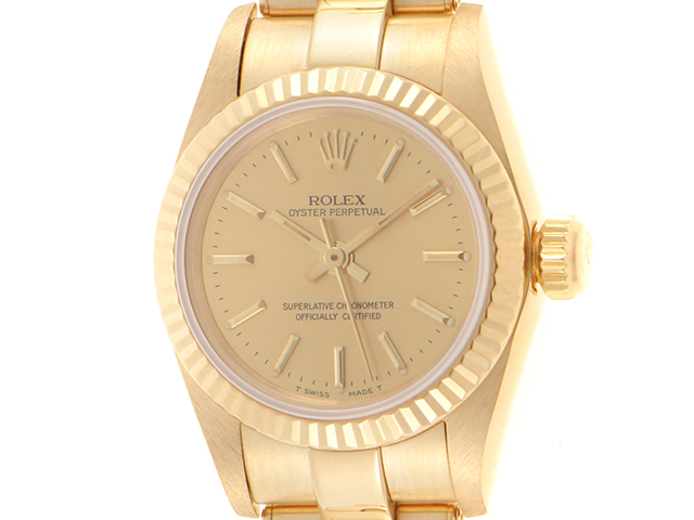 N番 ROLEX ロレックス オイスターパーペチュアル 67198 自動巻き