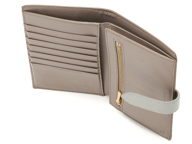 CELINE セリーヌ ミディアムストラップウォレット ぺプル CELINE セリーヌ ミディアムストラップウォレット ぺプル