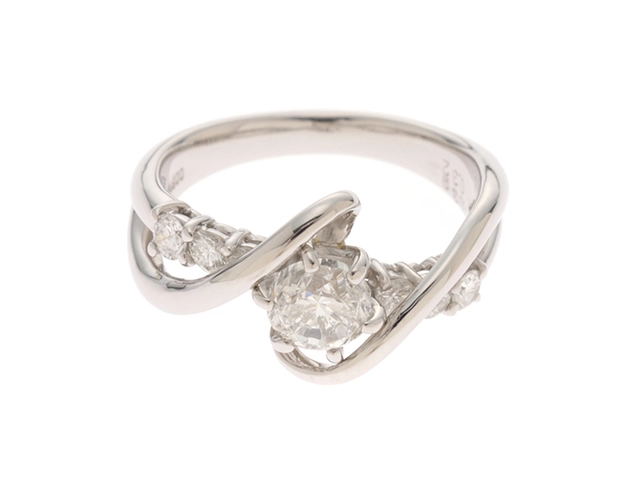 JEWELRY ジュエリー リング PT900プラチナ ダイヤモンド1.039/0.32 7.5 ...