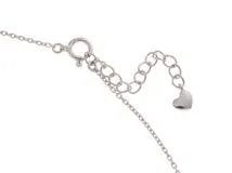 JEWELRY　ジュエリー　ネックレス　K18ホワイトゴールド　ダイヤモンド　0.02　3.7g　2141200378808【472】H