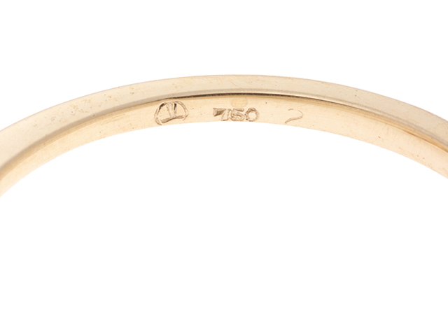 JEWELRY ジュエリー リング K18イエローゴールド ダイヤモンド 0.24