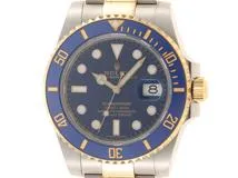 ランダム番2019年5月　ROLEX　ロレックス　サブマリーナ　116613LB　YG/SS　ブルー　メンズ　自動巻き　2141200397472【432】