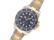 ランダム番2019年5月　ROLEX　ロレックス　サブマリーナ　116613LB　YG/SS　ブルー　メンズ　自動巻き　2141200397472【432】